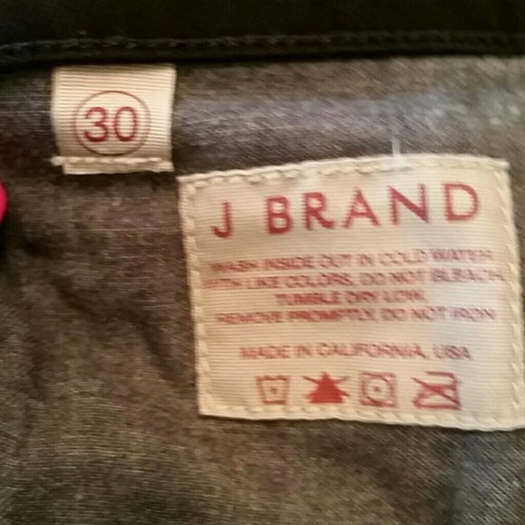 J. Brand The Boot Leg Jett Black EUC Like New 30 - Picture 6 of 8